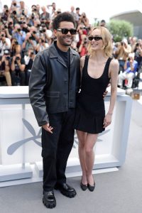 Lily-Rose Depp e The Weeknd roubam a cena em sessão de fotos durante Festival de Cannes